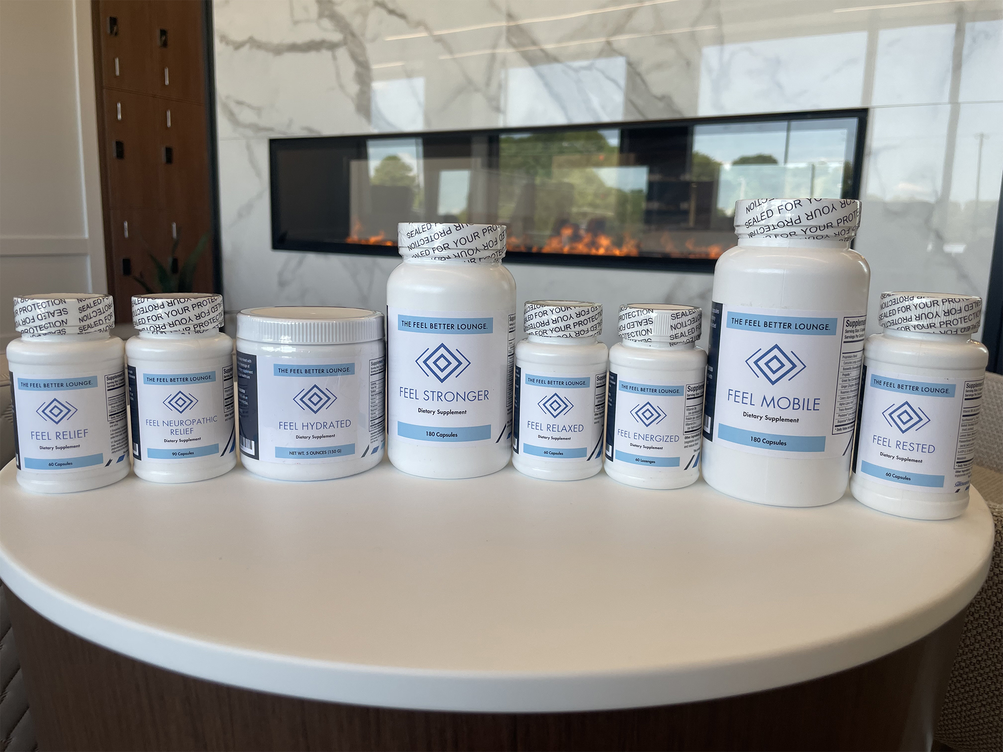 Supplements at The Feel Better Lounge