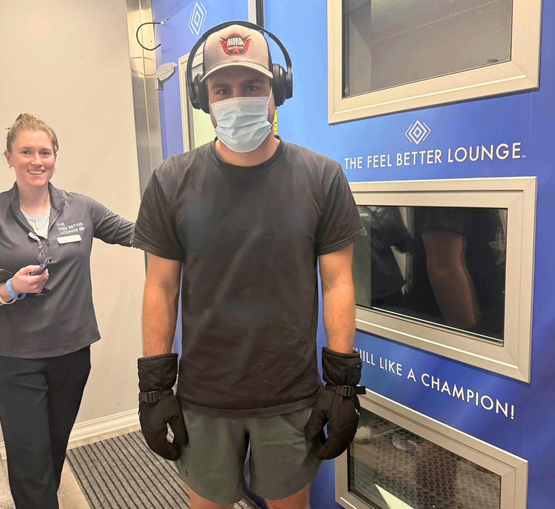 Cryotherapy at The Feel Better Lounge